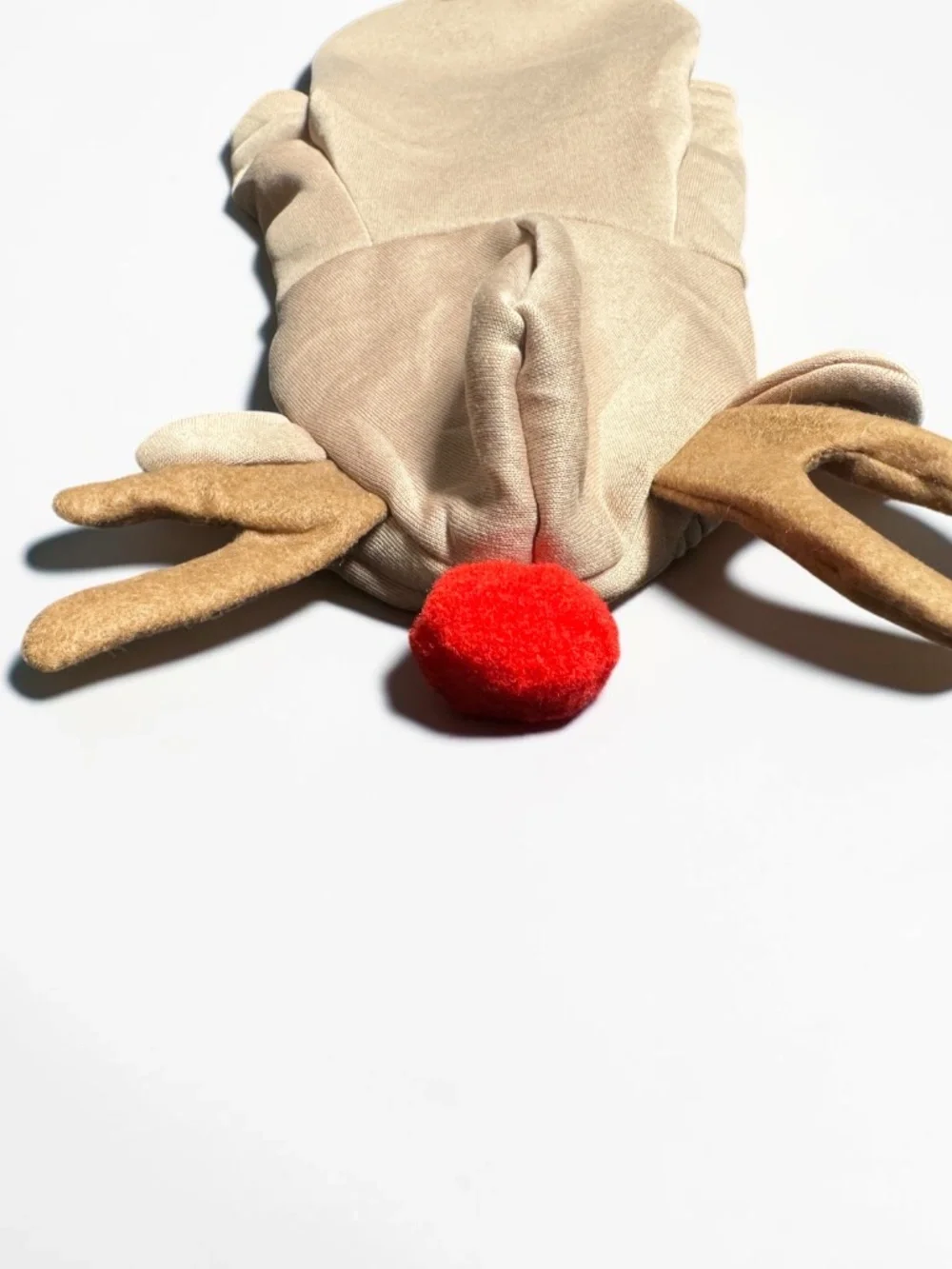 NWOT Small Reindeer Dog Hoodie Christmas Pet Costume